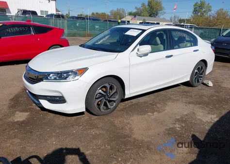 2017 Honda Accord Ex-L from USA, damaged, VIN 1HGCR2F80HA209371